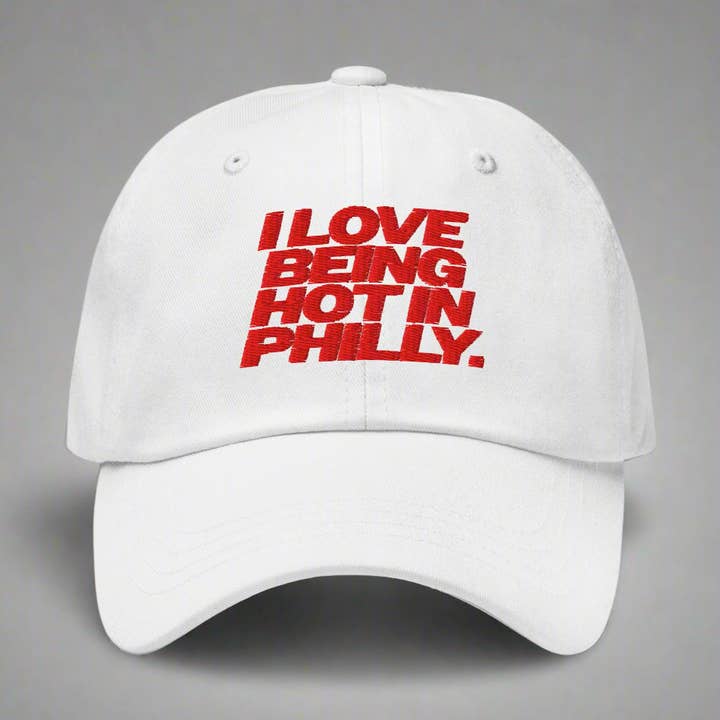 Jeg elsker at være hot i Philly far-hat for engroshandel hos YES HOMO