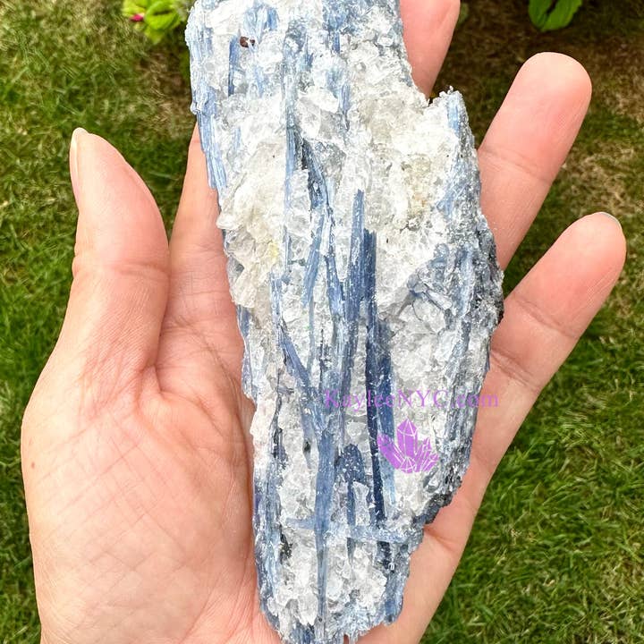 KayleeNYC - Wholesale Spiritual Stone/Crystal - 5-7 pcs Natural Blue Kyanite Raw Crystal6