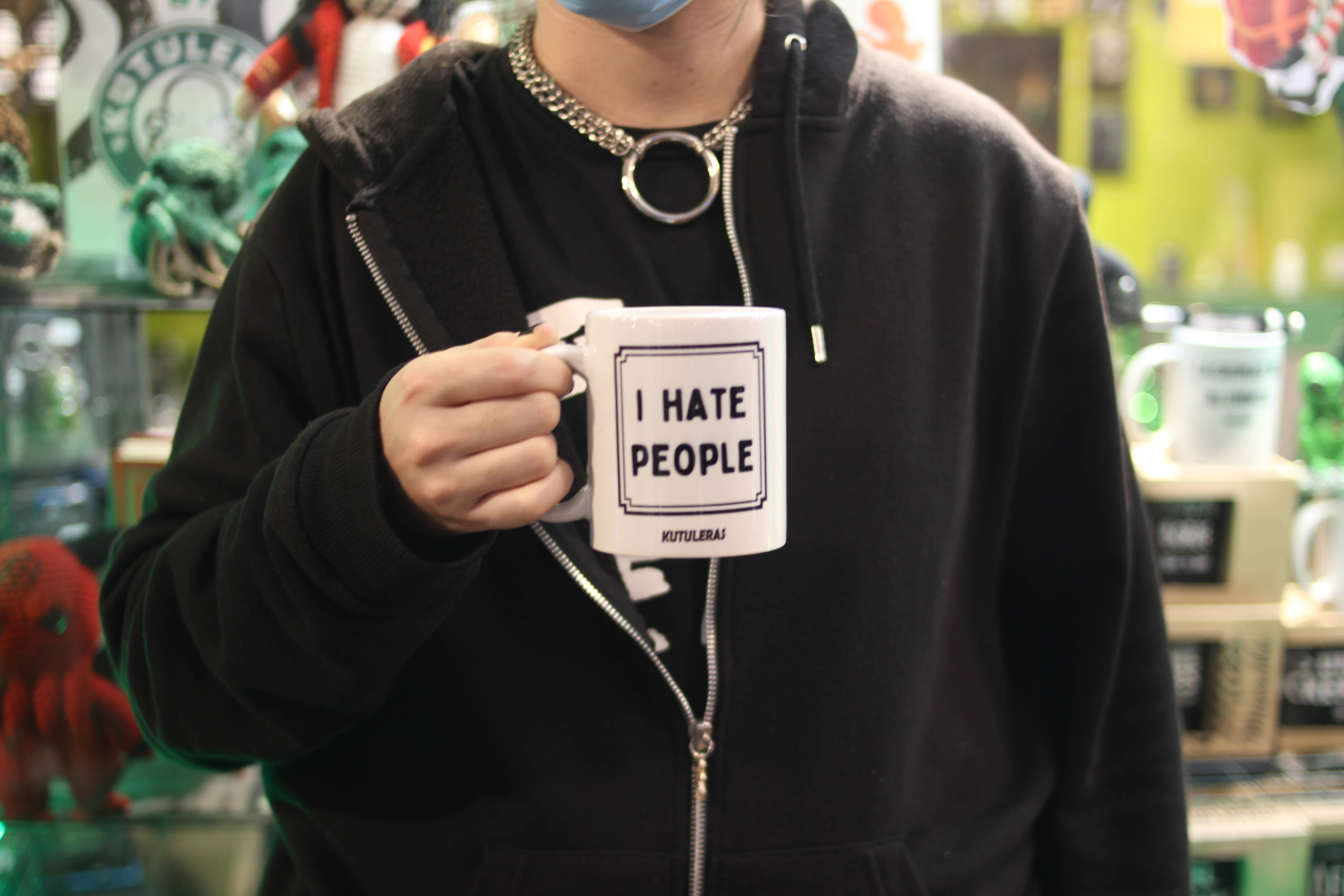 Kutuleras - Wholesale Coffee Mug - Hate people mug rude Sarcastic Gift punk message7