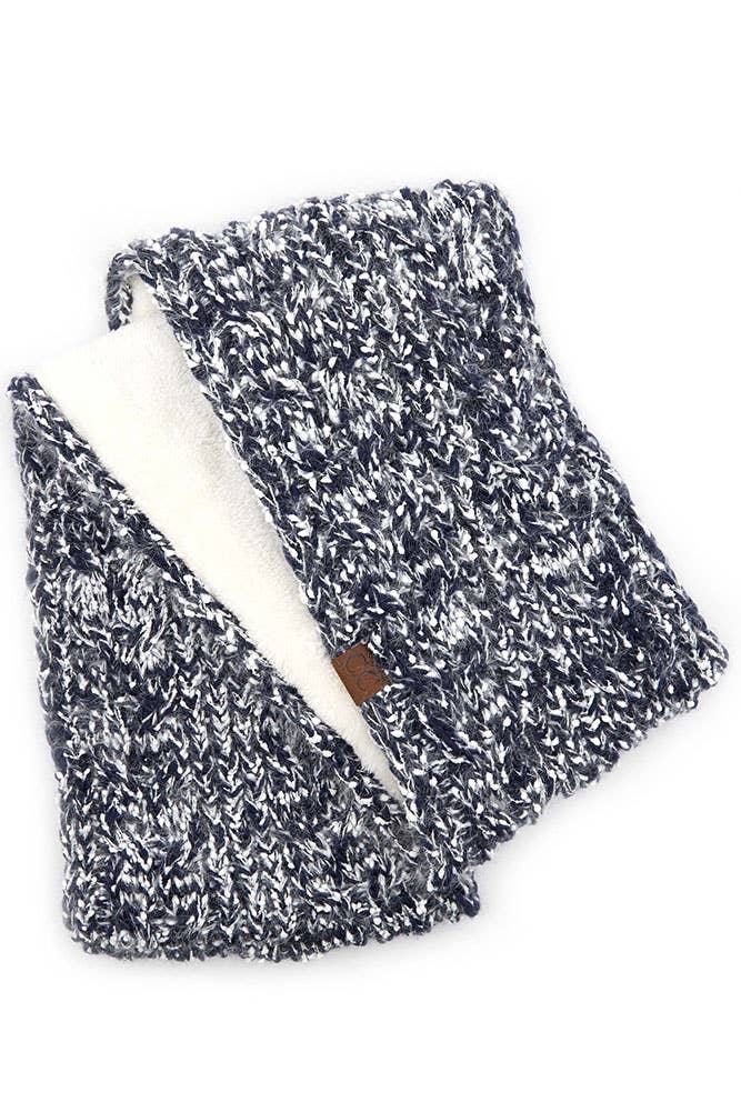 Hana - Wholesale Scarf – Women's - C.C Eyelash Confetti Yarn Knitted Infinity Scarf4