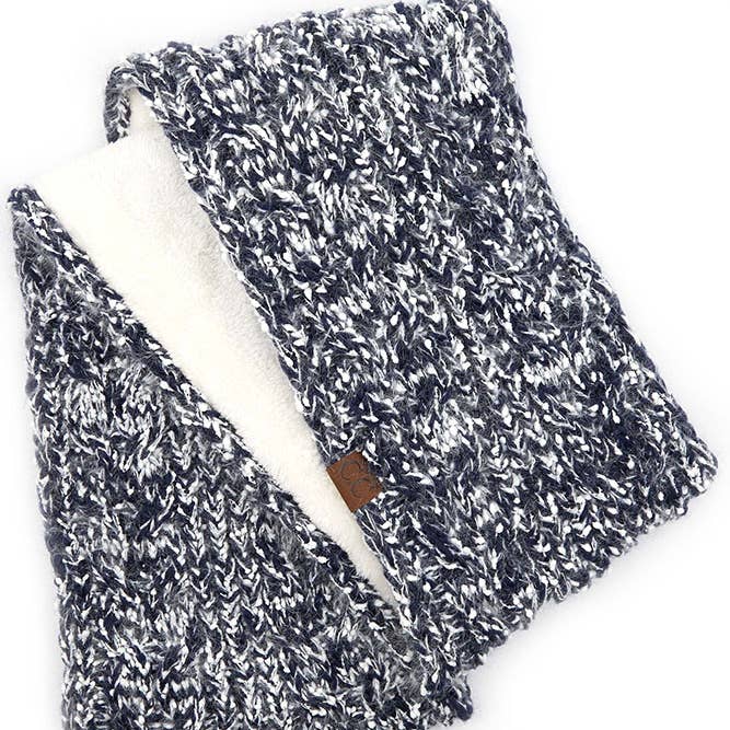 Hana - Wholesale Scarf – Women's - C.C Eyelash Confetti Yarn Knitted Infinity Scarf4