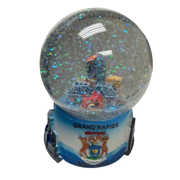 Schneekugel: Grand Rapids für den Großhandel von My State Designs