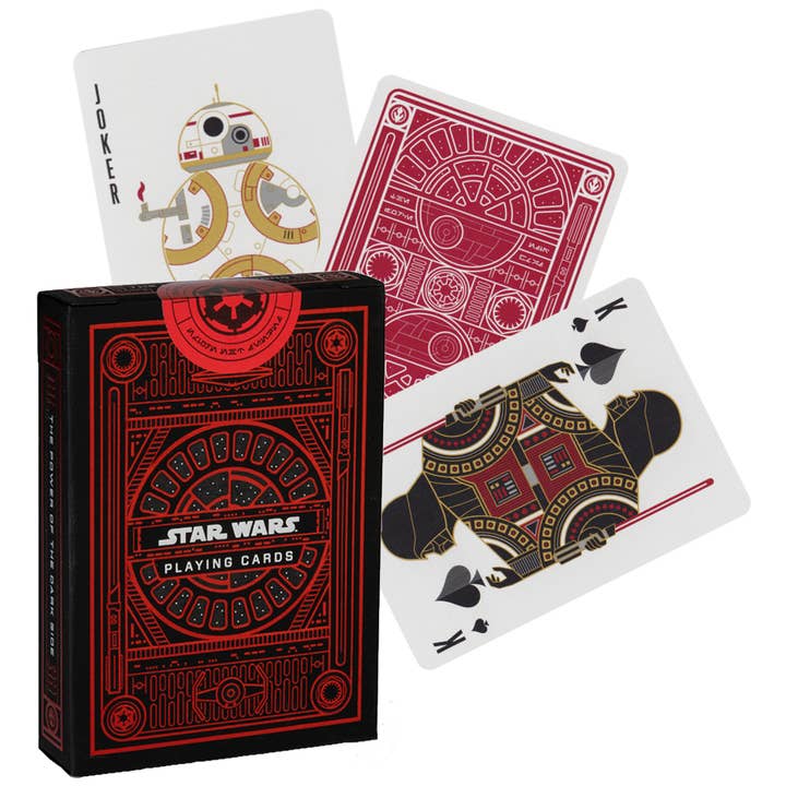 Cardshouse - Wholesale Playing Cards - Star Wars Dark Side Cards (Red) Theory11