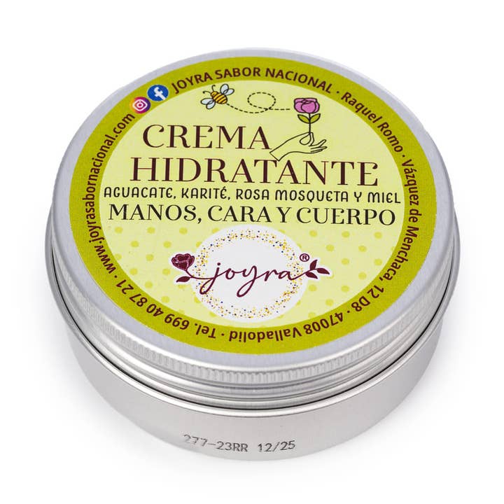 Feuchtigkeitscreme mit Honig, Avocado, Shea und Hagebutten - 50 gr. für den Großhandel von Joyra Sabor Nacional