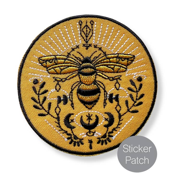 Parche Bordado de Abeja para venta al por mayor de Rikrack