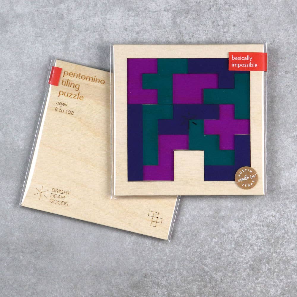 Bright Beam Goods – Großhandel Puzzle - Erwachsene – Im Grunde unmögliche quadratische Pentomino-Rätsel11