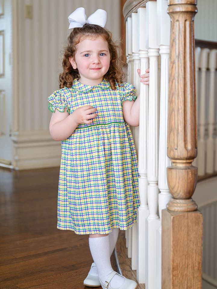 Mardi Gras Pima Libby Dress for wholesale by Ruth and Ralph