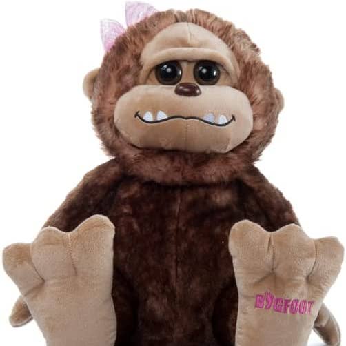 The Petting Zoo - Wholesale Stuffed/Plush Toy - Kids & Baby - 12" (31cm) Wild Onez Bigfoot Girl