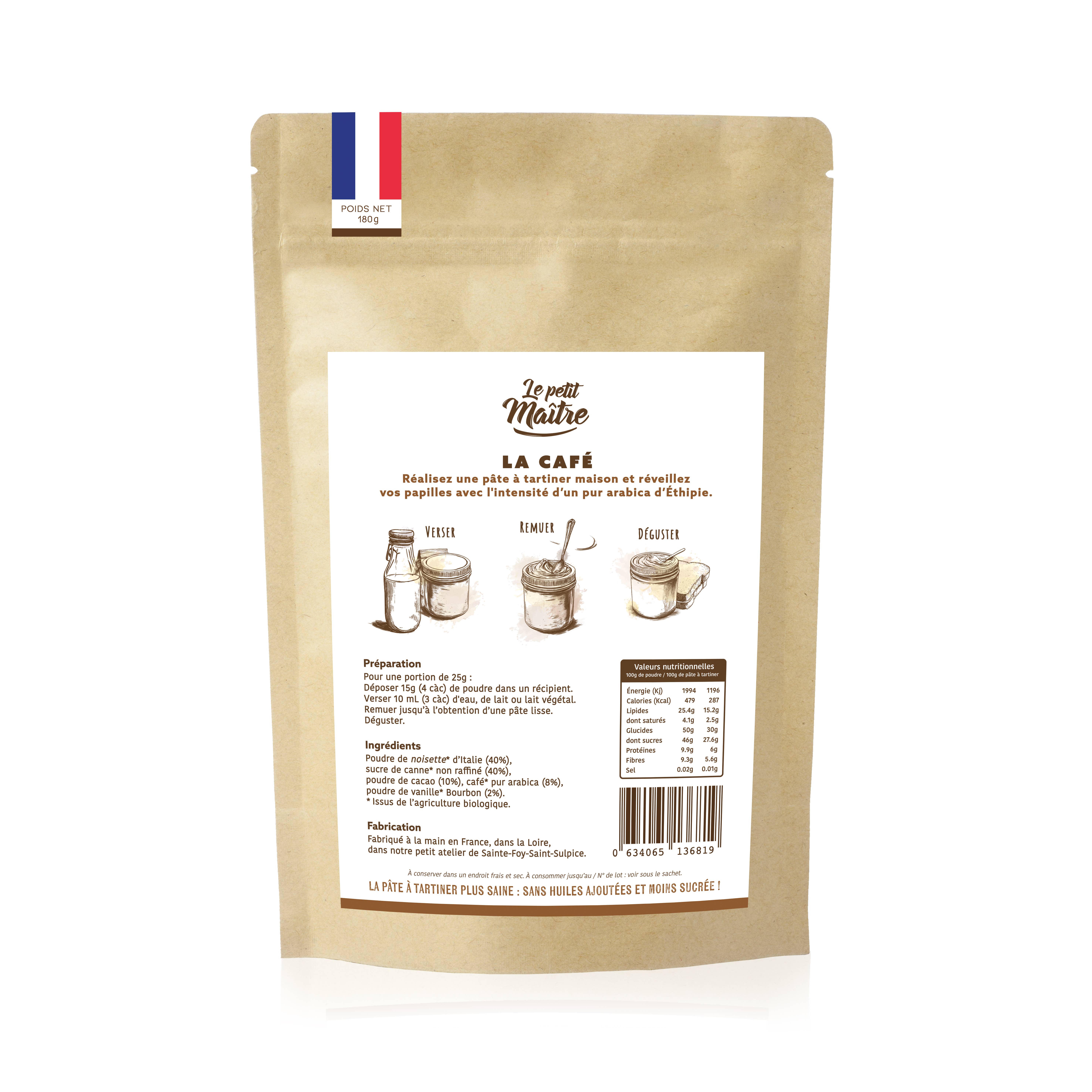Le petit maître – wholesale Hot fudge/chocolate spread – Pure Arabica coffee spread powder1
