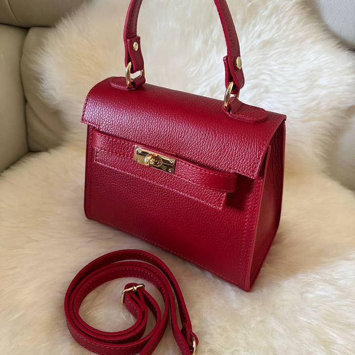Zhade - Wholesale Top Handle Bag - Women's - MEDIUM K- Genuine leather handbag9