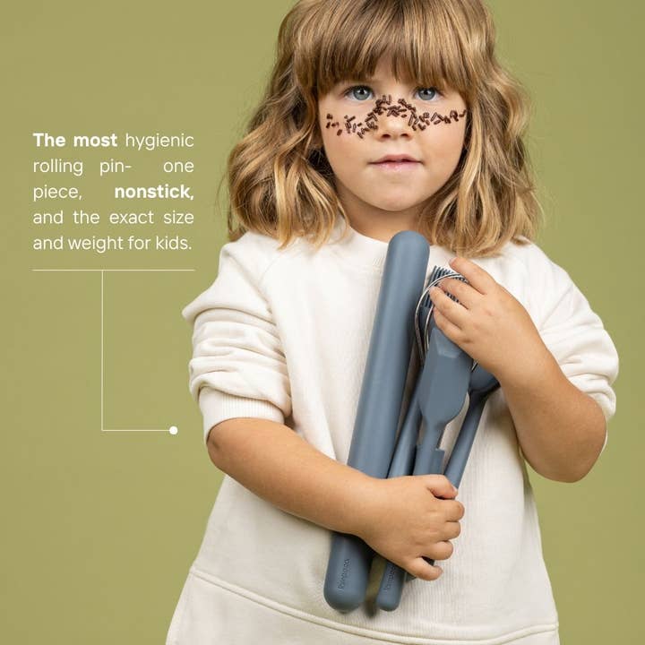 Tämpoco Design - Wholesale Kitchen Utensil Set - Montessori Kids Baking Set – Blue | Perfect Holiday Gift5