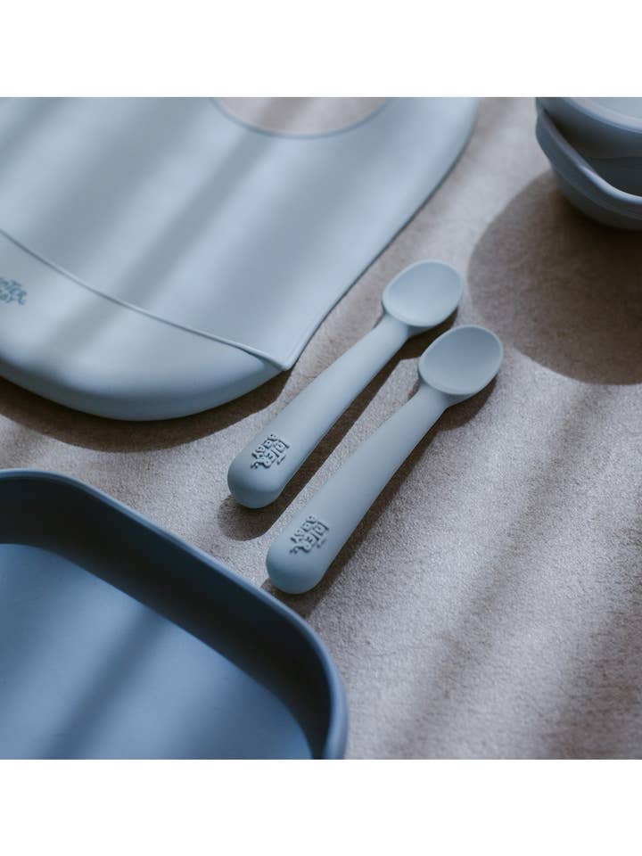 Conjunto de Talheres de Silicone Aprendizagem SI009 por atacado de Amorim Gerações, LDA