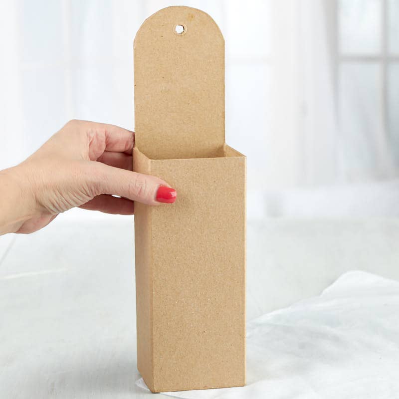 Factory Direct Craft - Wholesale Paper Mache - 11-3/4"  Paper Mache Wall Pocket (Package of 18 pieces)1