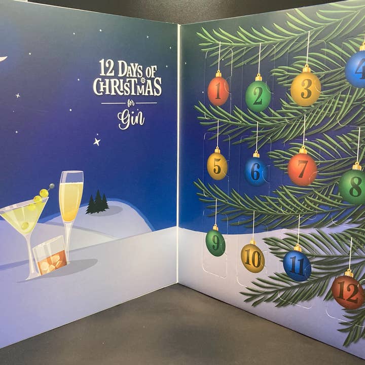 Meliora Forever - Wholesale Advent Calendar - Gin 12 Days of Christmas Advent Calendar