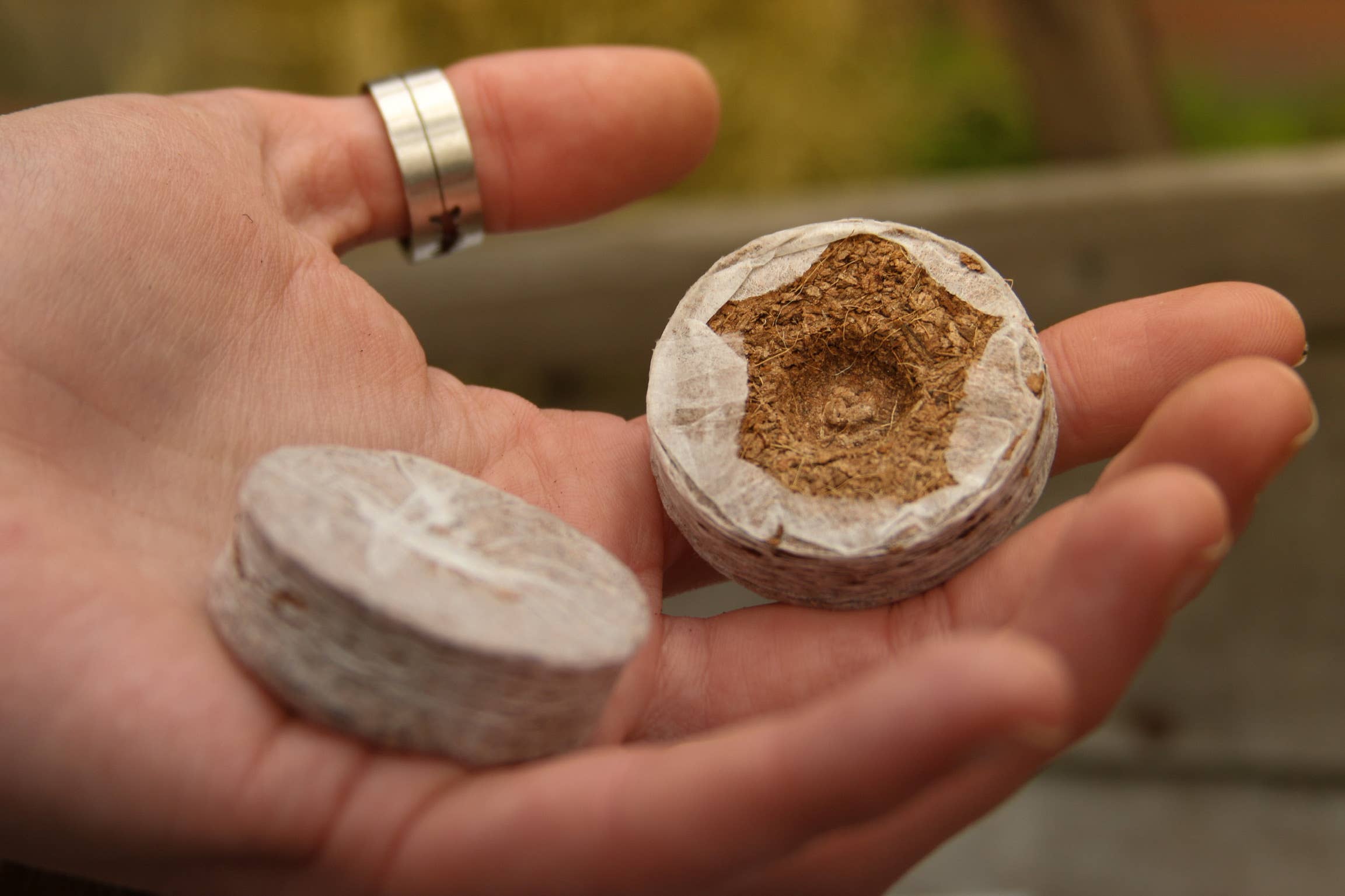 CoirProducts.co.uk of Salike Limited - Vente Graines de plantes - Pièces de coco de 42 mm | Granulés de coco pour la germination1