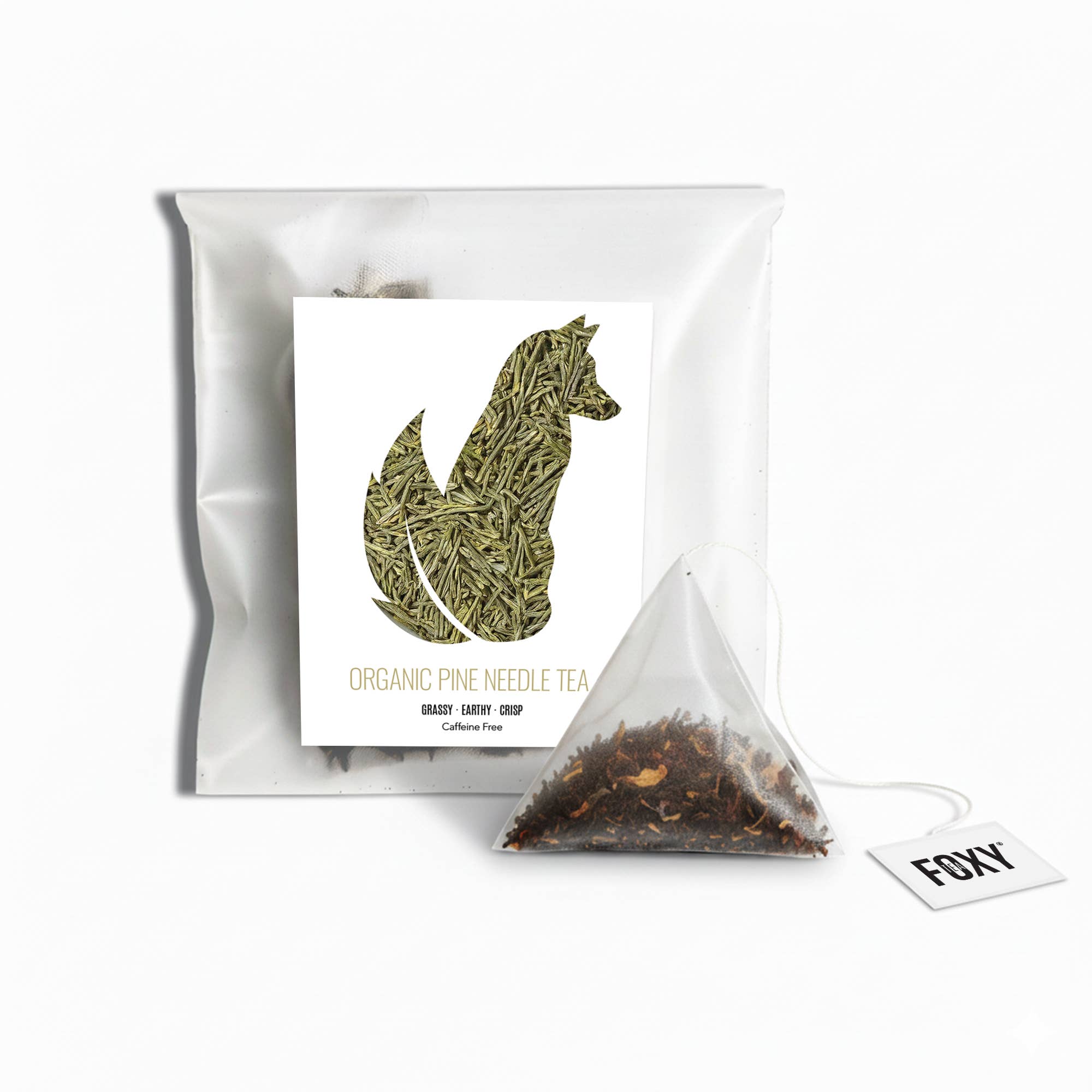 Foxy Tea® – Engroshandel Løs te – Pyramide-tepose til én kop (individuelt indpakket)18