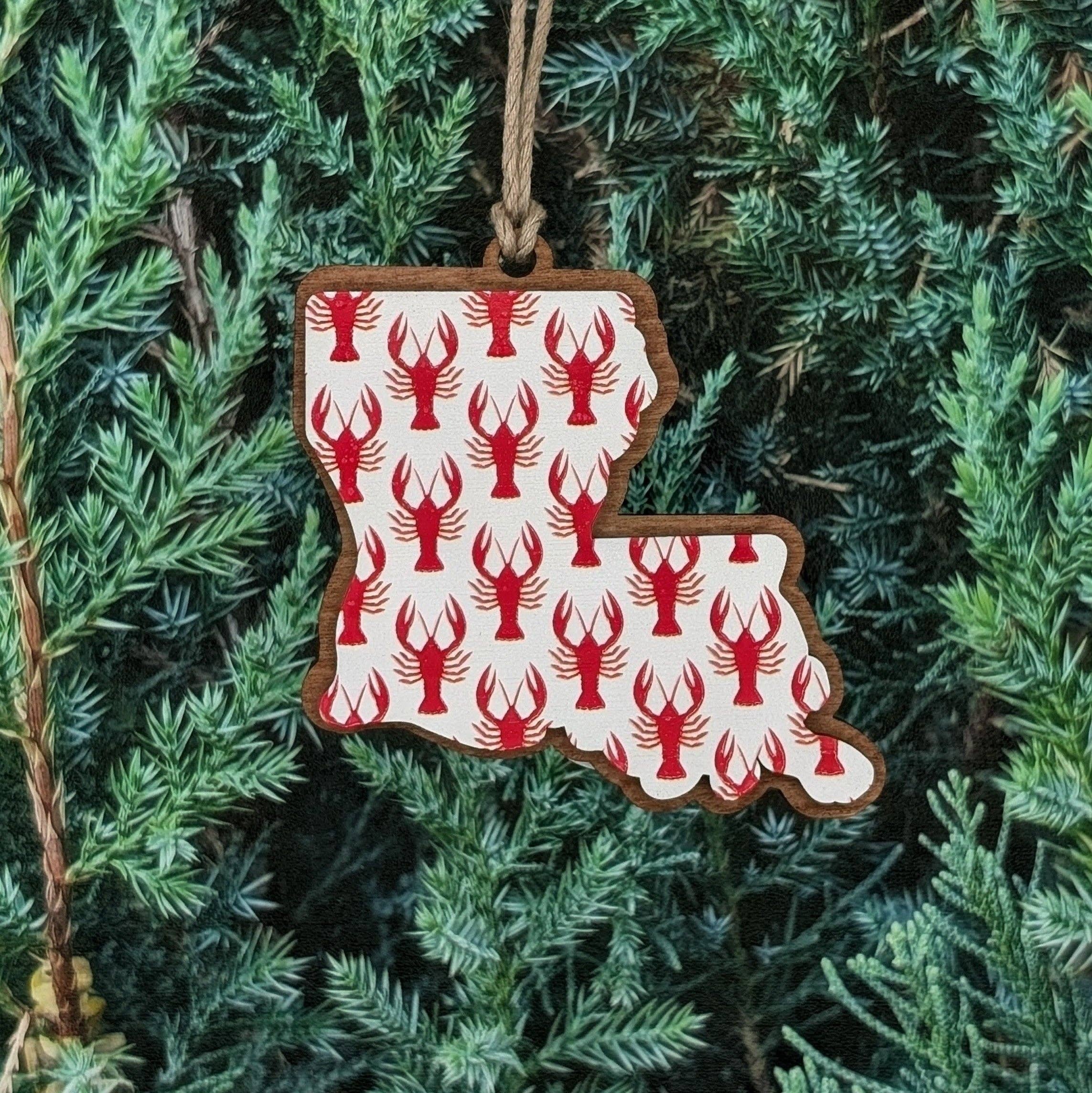 The Little Ornament Shop - Wholesale Ornament - Louisiana Crawfish Ornament12