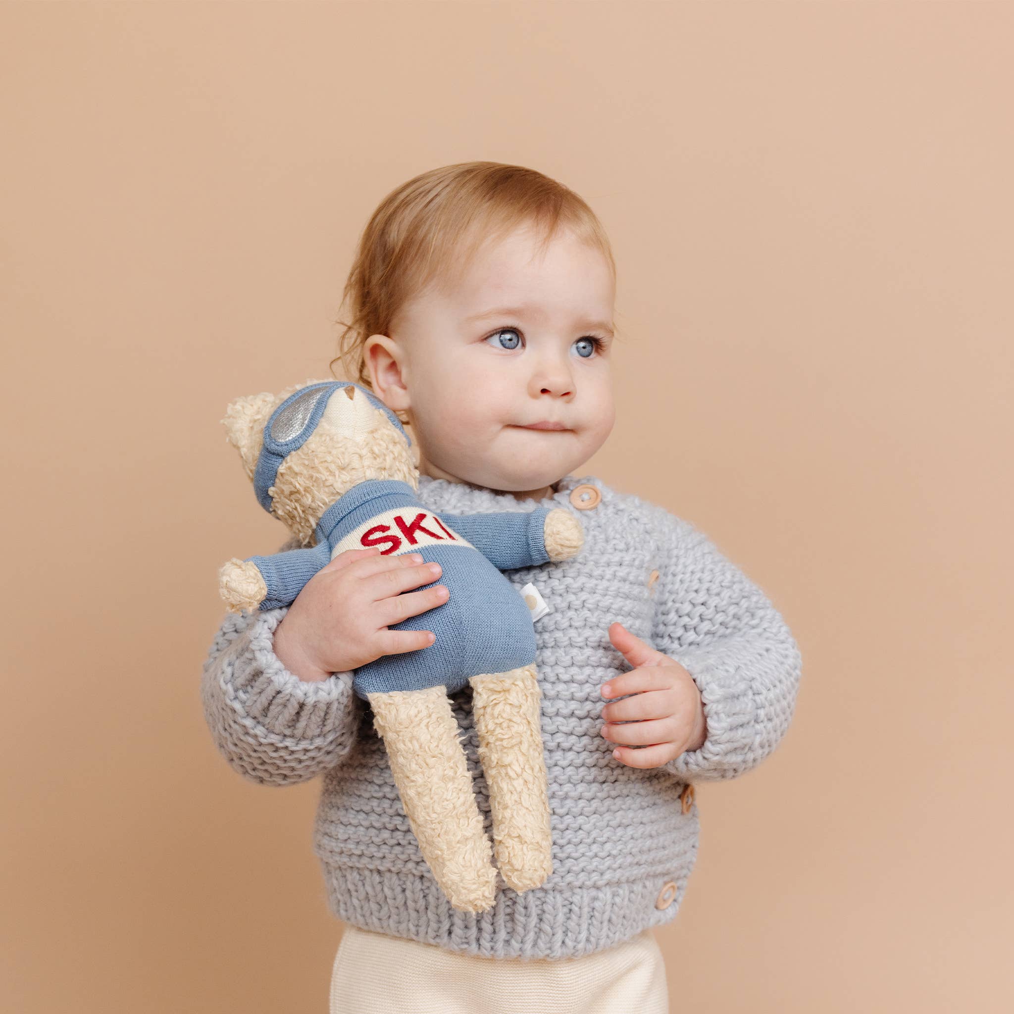 The Blueberry Hill – Peluche - Crianças e bebés por atacado – Urso de Pelúcia Esqui Bebé Brinquedo Infantil Presente de Férias Desporto de Inverno Neve11