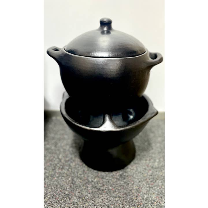 La Chamba Tontopf & Kohlebecken - Zum Kochen mit Holzkohle für den Großhandel von Authentic Origin Colombia