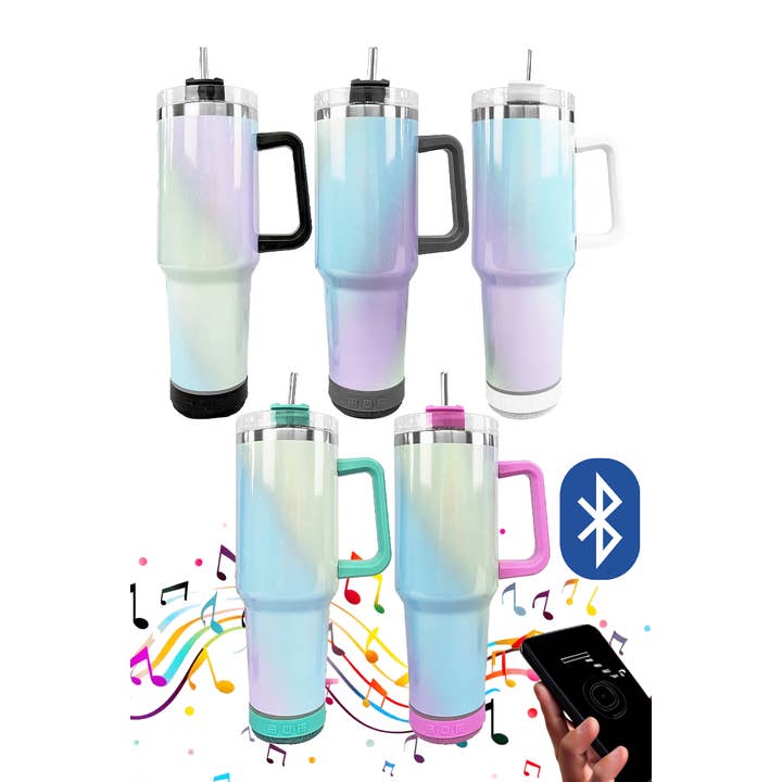 Ombre Wireless Bluetooth Speaker Insulated Tumbler and other Purchase Wholesale personalised drink bottles. Free Returns & Net 60 Terms on Faire trending on Faire.