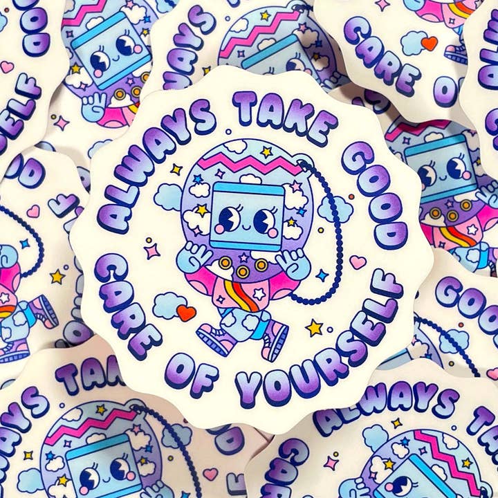 Kidnichols - Wholesale Sticker - Always Take Good Care Of Yourself Glossy Vinyl Sticker | Sel3