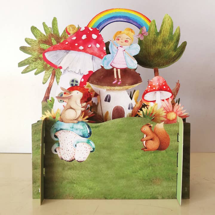 Children's pop up card for wholesale by Alljoy Design