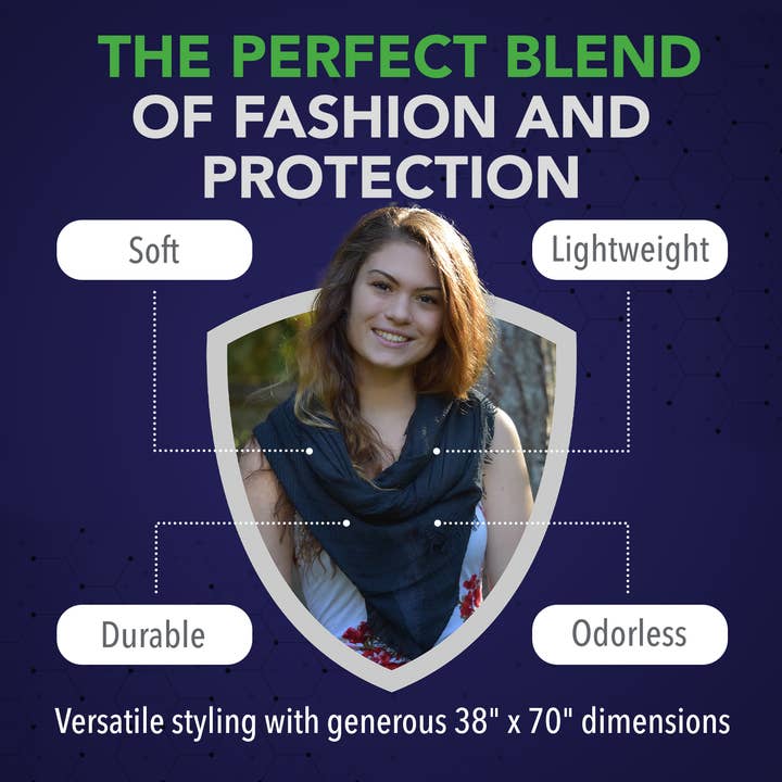 Chloe & Lex - Wholesale Scarf - Women's - Insect Shield Protection Bug Repellent Clothing Womens Scarf17