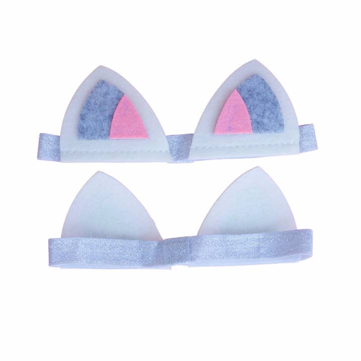 Pooka Party – Großhandel Fashion-Stirnband – Kinder – Katzenohren Filz Stirnband (4er-Set)