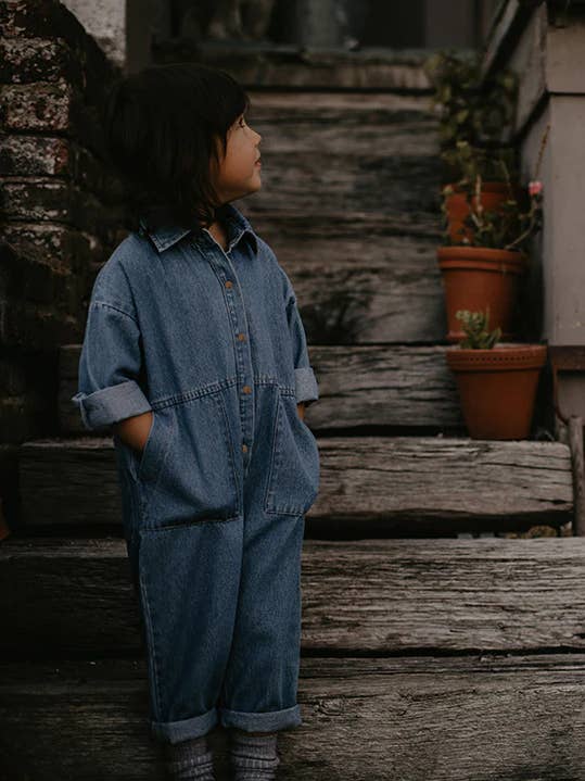 The Denim Boiler Suit for wholesale on Faire