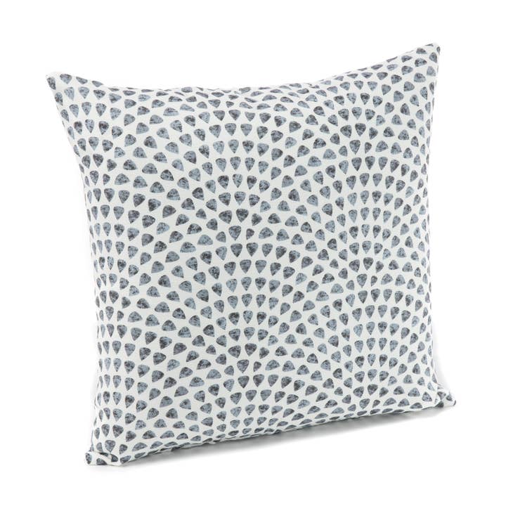 TerraSol Italia Riad Smoke 20x20" Outdoor Toss Pillow for wholesale by TerraSol