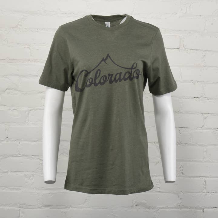 Colorado Mt Peaks Unisex Deluxe Tee for wholesale by Classic State