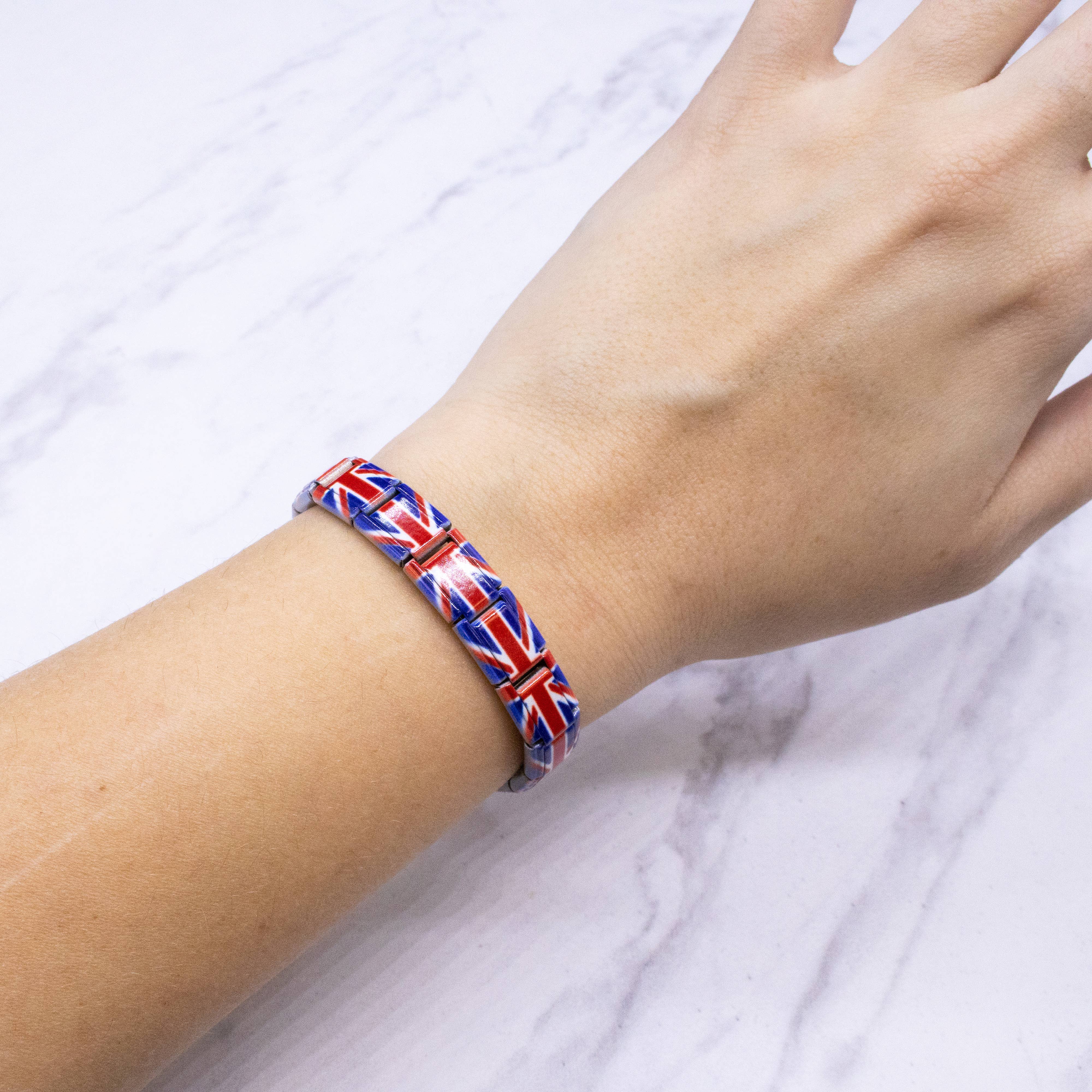 Natalia - Wholesale Charm/Dangle Bracelet - Italian Charm Bracelet Flags - Link Jewelry39