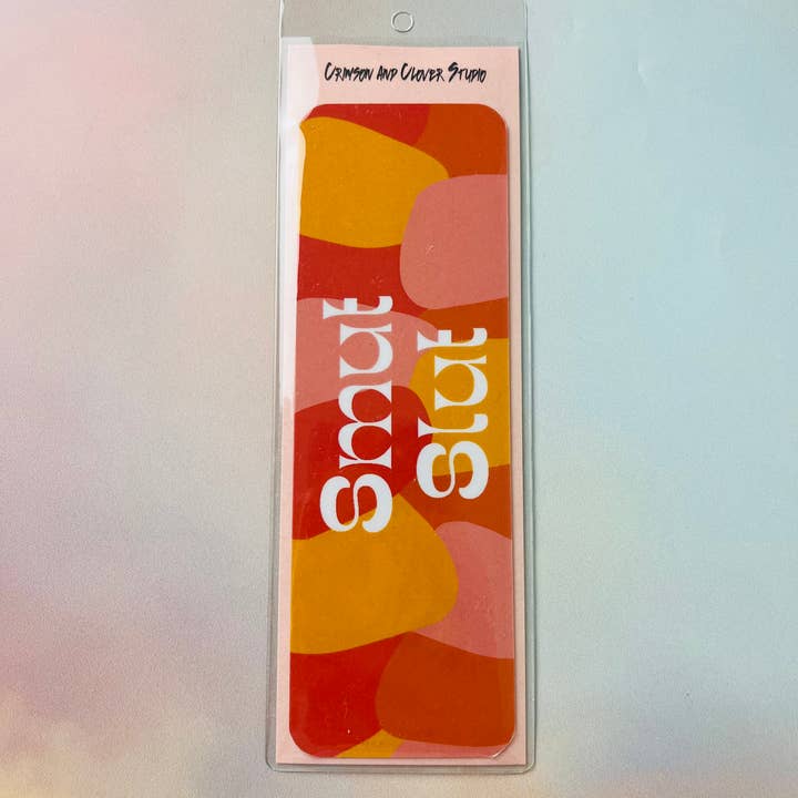 Smut Slut Funny Bookmark for wholesale by Crimson and Clover Studio