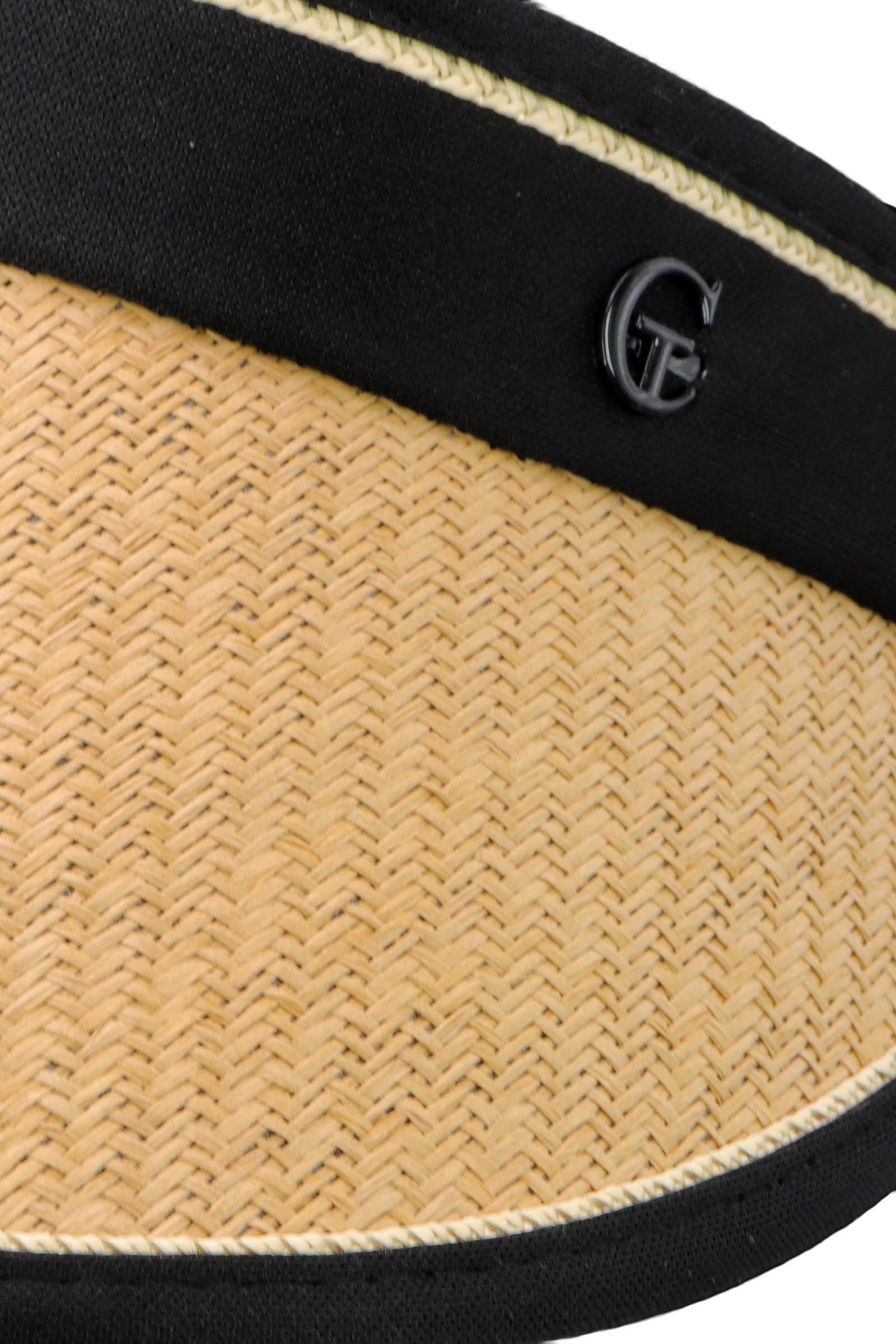 ASSORTED Pack And Go Paper Straw Roll-up Sun Visor for wholesale on Faire8