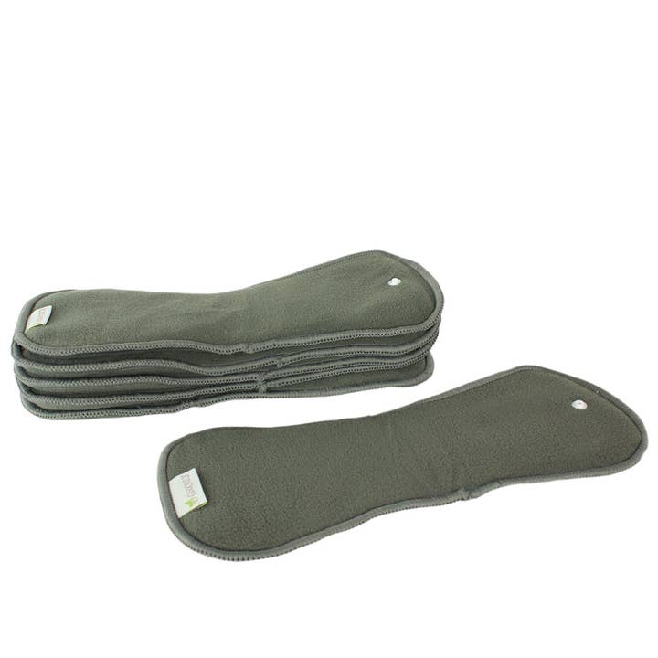 OsoCozy Charcoal Bamboo Snap-In Cloth Diaper Inserts (6 Pk) for wholesale by OsoCozy