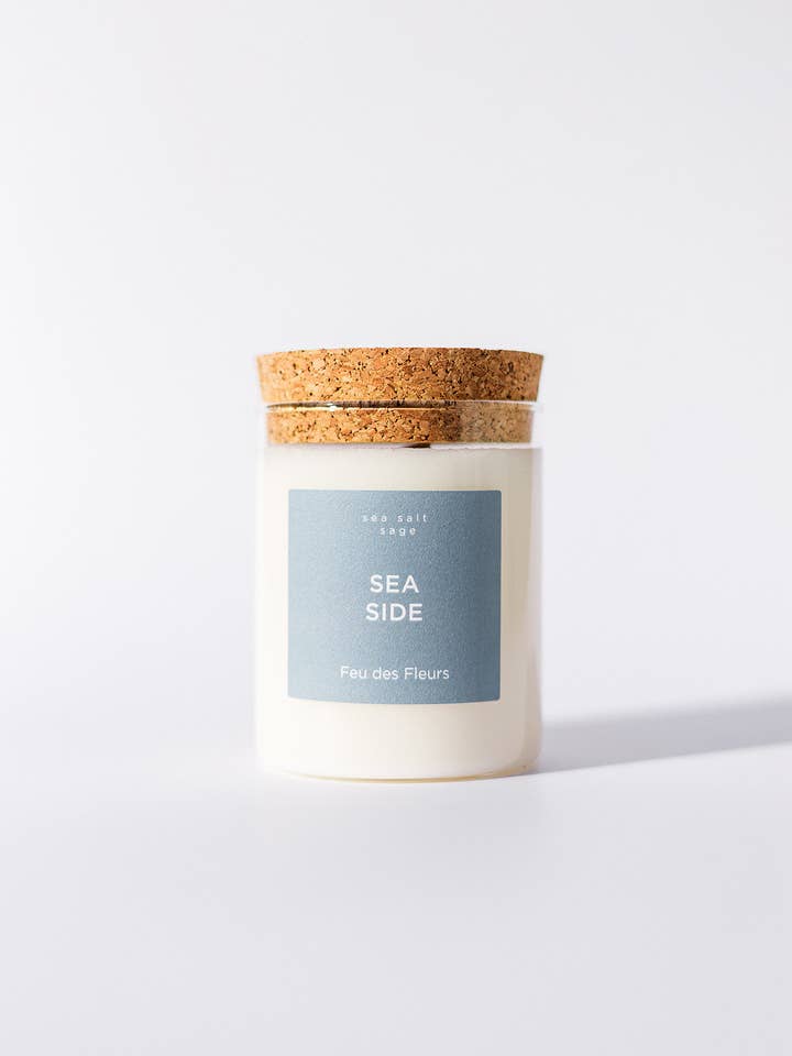 Candle Sea Side - 320gr for wholesale by Feu des Fleurs