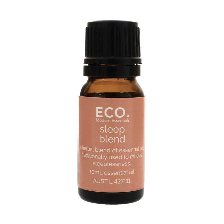 Mélange d'huiles essentielles de sommeil pour la vente par ECO. Modern Essentials