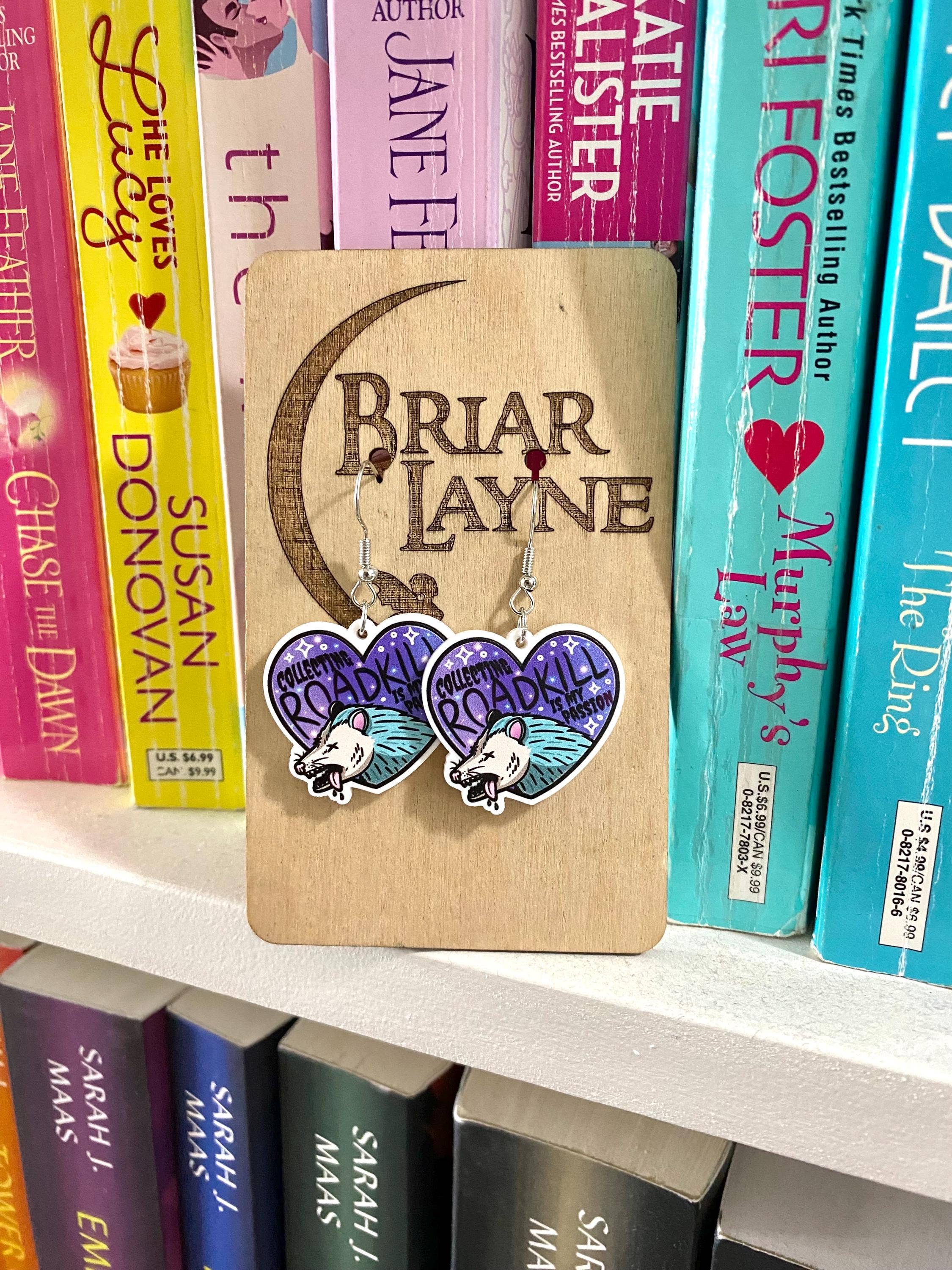 Briar layne - Wholesale Dangle Earrings - Possum Trash Panda Lover Jewelry Earrings5