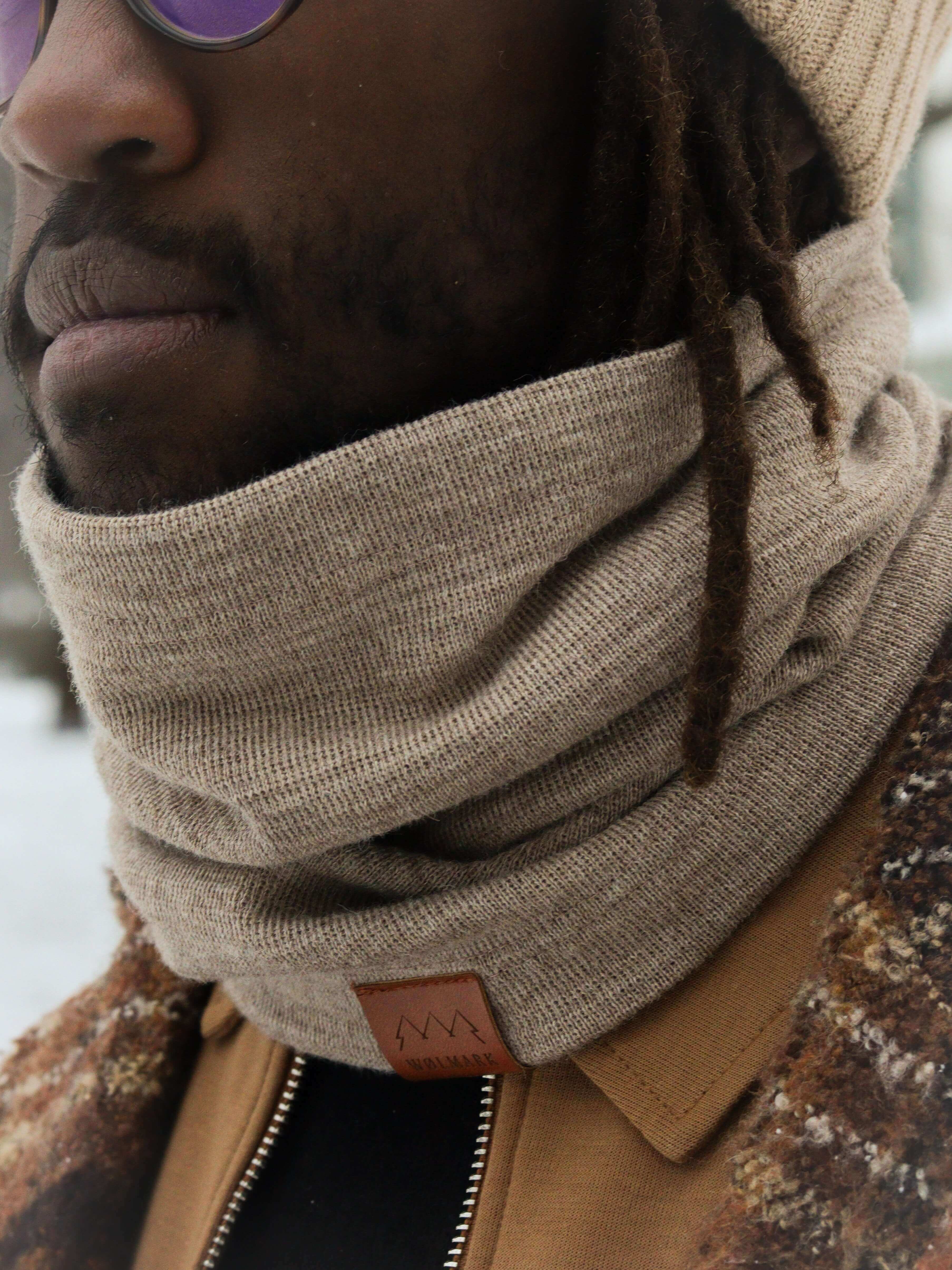 Wølmark Finland - Wholesale Balaclava - Unisex - MÄTÄS – 100% Alpakan Villa Pitkä Tuubihuivi10