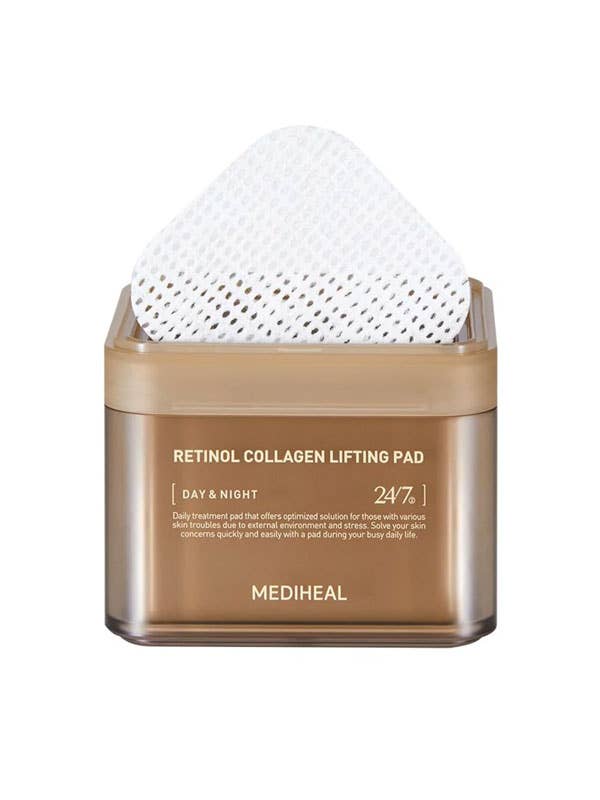 Exod International - Wholesale Skincare Face Mask - Mediheal Retinol Collagen Lifting Pad 180ml / 100pads2
