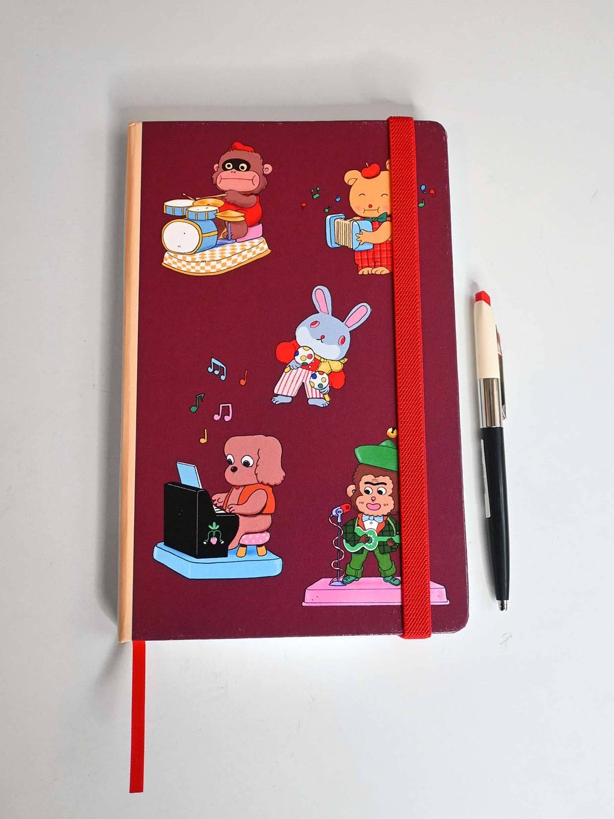 Natali Koromoto - Wholesale Notebook - "Mechanical Toys" Hardcover Notebook0