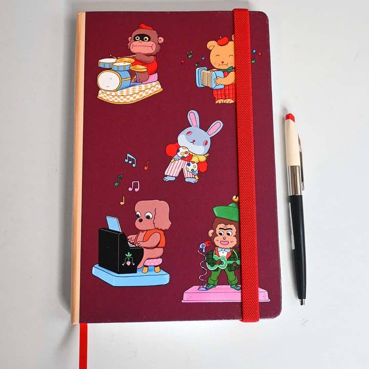 Natali Koromoto - Wholesale Notebook - "Mechanical Toys" Hardcover Notebook