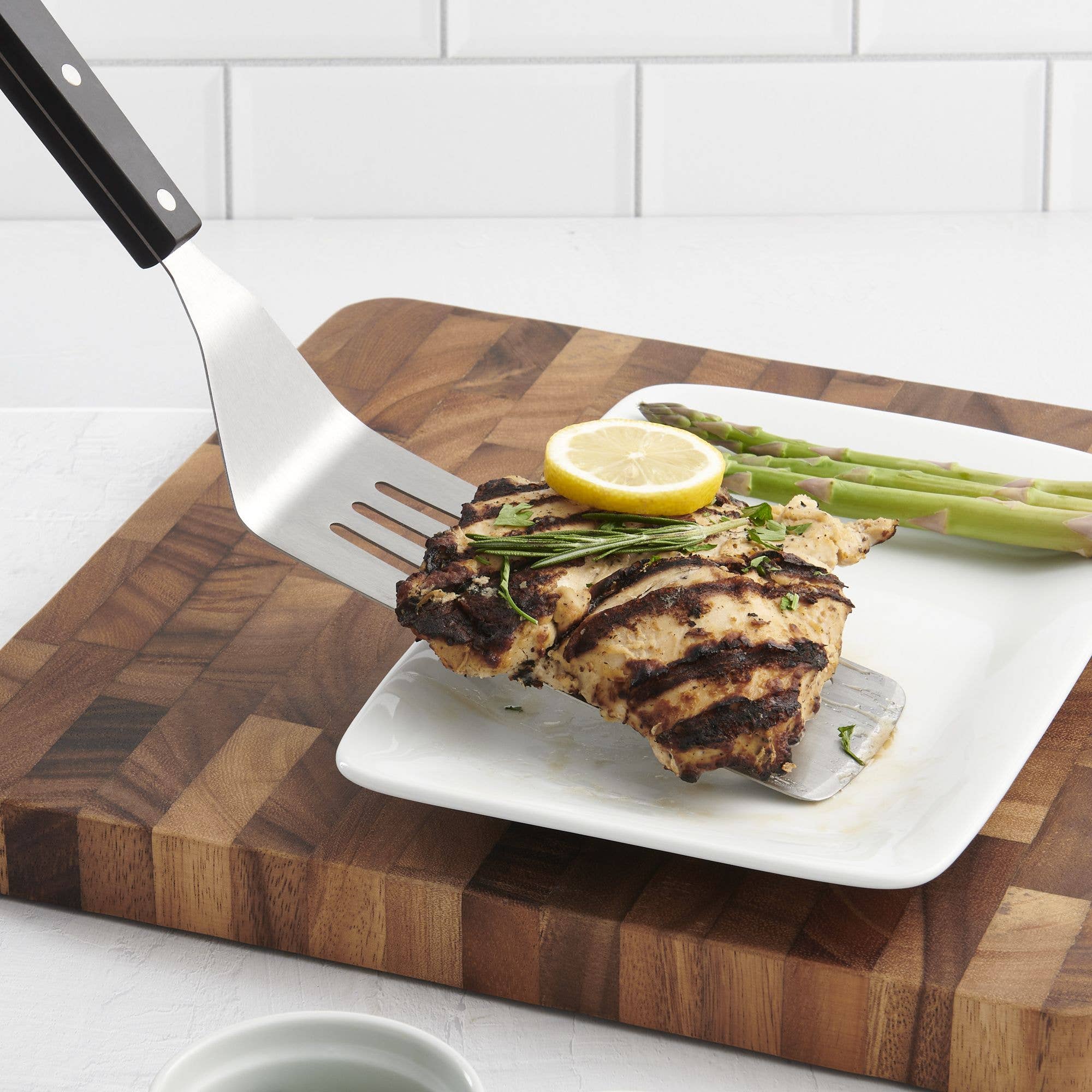 HIC - Harold Import Co. - Wholesale Kitchen Tool/Gadget - Cutlery Pro Triple Rivet Slotted Turner, 14in2