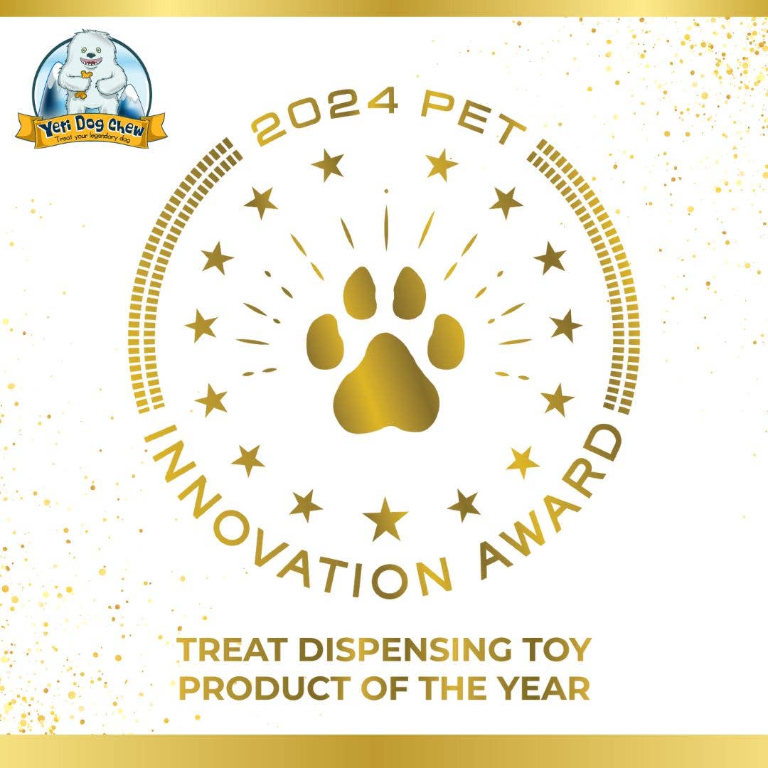 Yeti Dog Chew - Wholesale Pet Chew Toy - Dog - Yeti Puff and Play Dog Chew Toy Treat Dispenser, Pink2