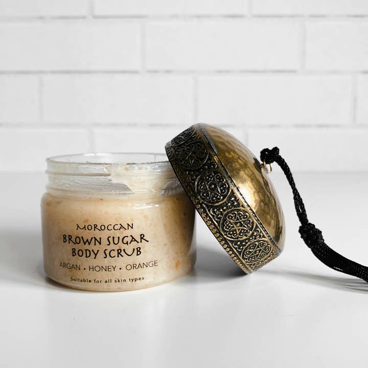 Verve Culture - Wholesale Body Scrub/Exfoliant - Moroccan Brown Sugar Body Scrub - 100g