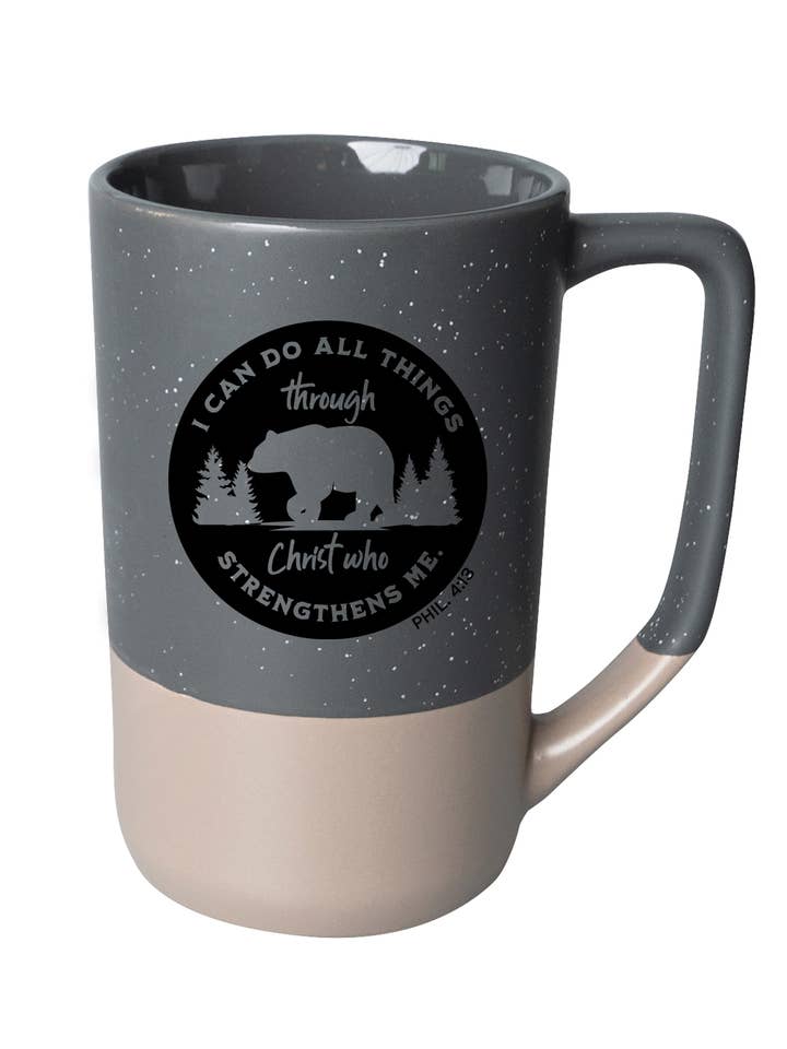 Je peux tout faire - Designer Mugs-Pebble pour la vente par Dexsa