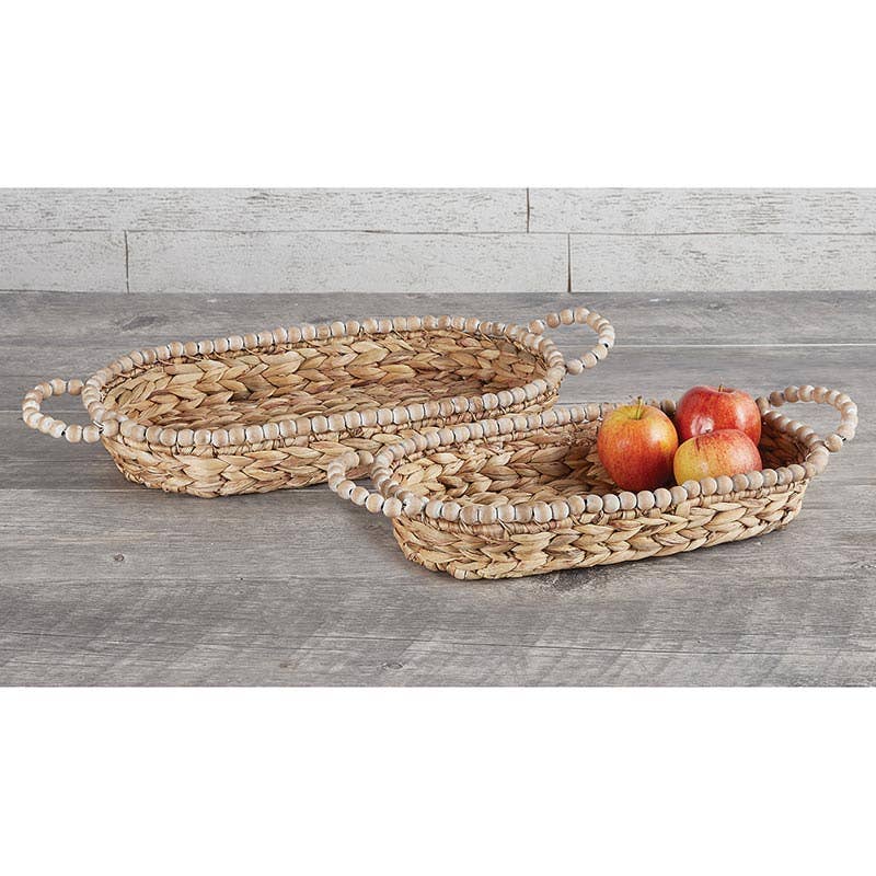 47th & Main (Creative Brands) - Wholesale Basket - Round Bead Basket - Set of 21