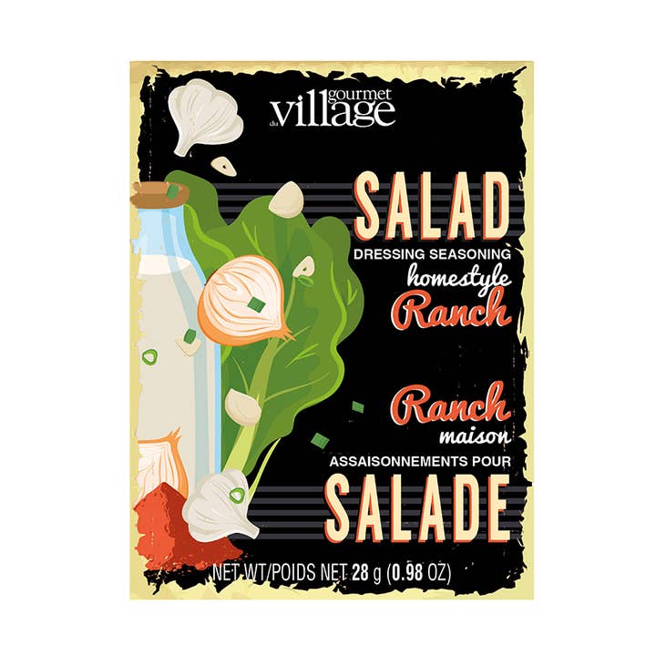 Homestyle Ranch salad dressing for wholesale by Gourmet Du Village