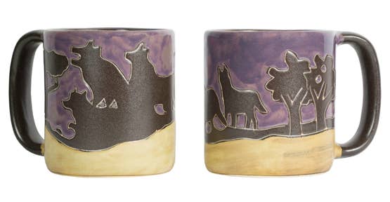 Galleyware - Wholesale Coffee Mug - Mara Stoneware Wolves Mug0