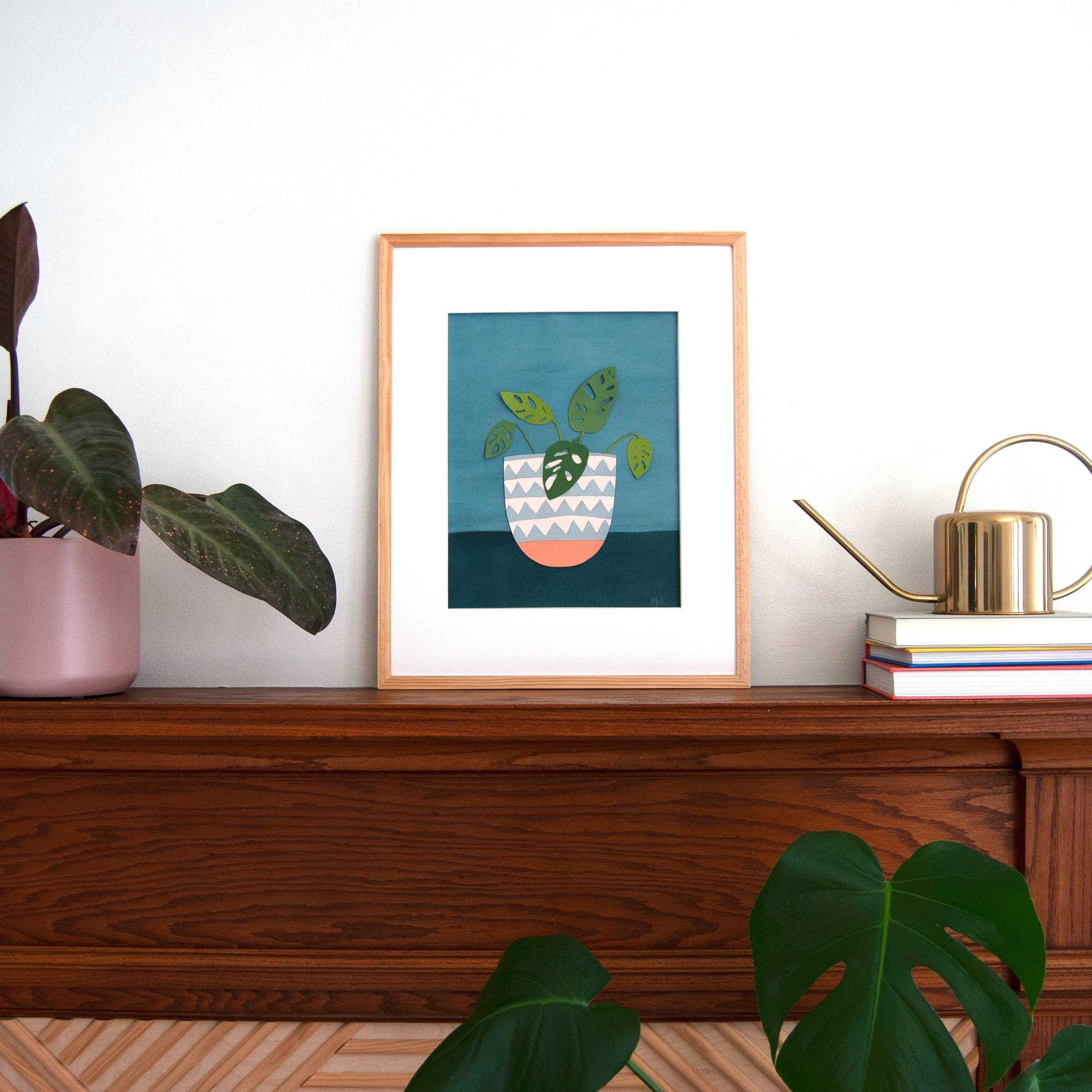 Melanie Gehrke Fine Art Studio - Wholesale Art Print - "Stormy Swiss Cheese" A Vertical Print3